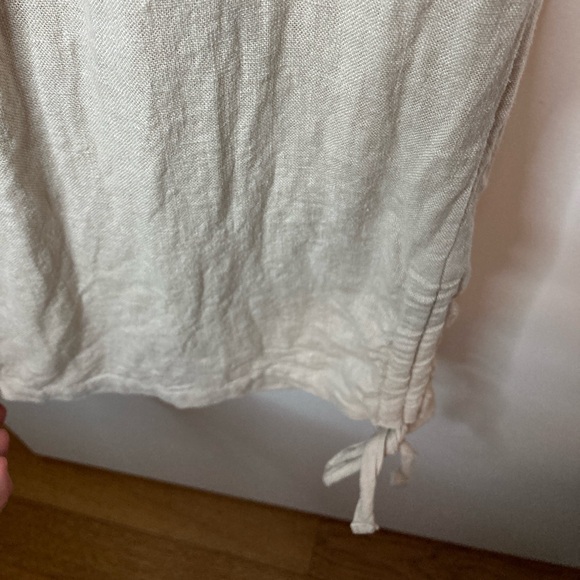 Naturals d&co. Linen, Rayon blend, Women's L, Casual Pants, Rouged sides - Picture 6 of 10